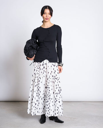 JAN 'N JUNE - SERPENS Longsleeve • Black - ROSA ECK