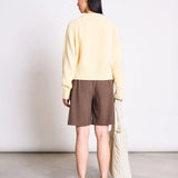 JAN 'N JUNE - SIVIA Strickjacke • Buttermilk - ROSA ECK
