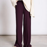 JAN ‘N JUNE - SMILLA Ripp - Hose aus Lyocell • Cherry Lacquer - ROSA ECK Concept Store