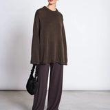JAN 'N JUNE - SMILLA Ripp-Hose aus Lyocell • Mud - ROSA ECK