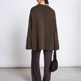 JAN 'N JUNE - SMILLA Ripp-Hose aus Lyocell • Mud - ROSA ECK