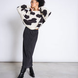 JAN 'N JUNE - SMUK Maxirock • Dark Leo Print - ROSA ECK