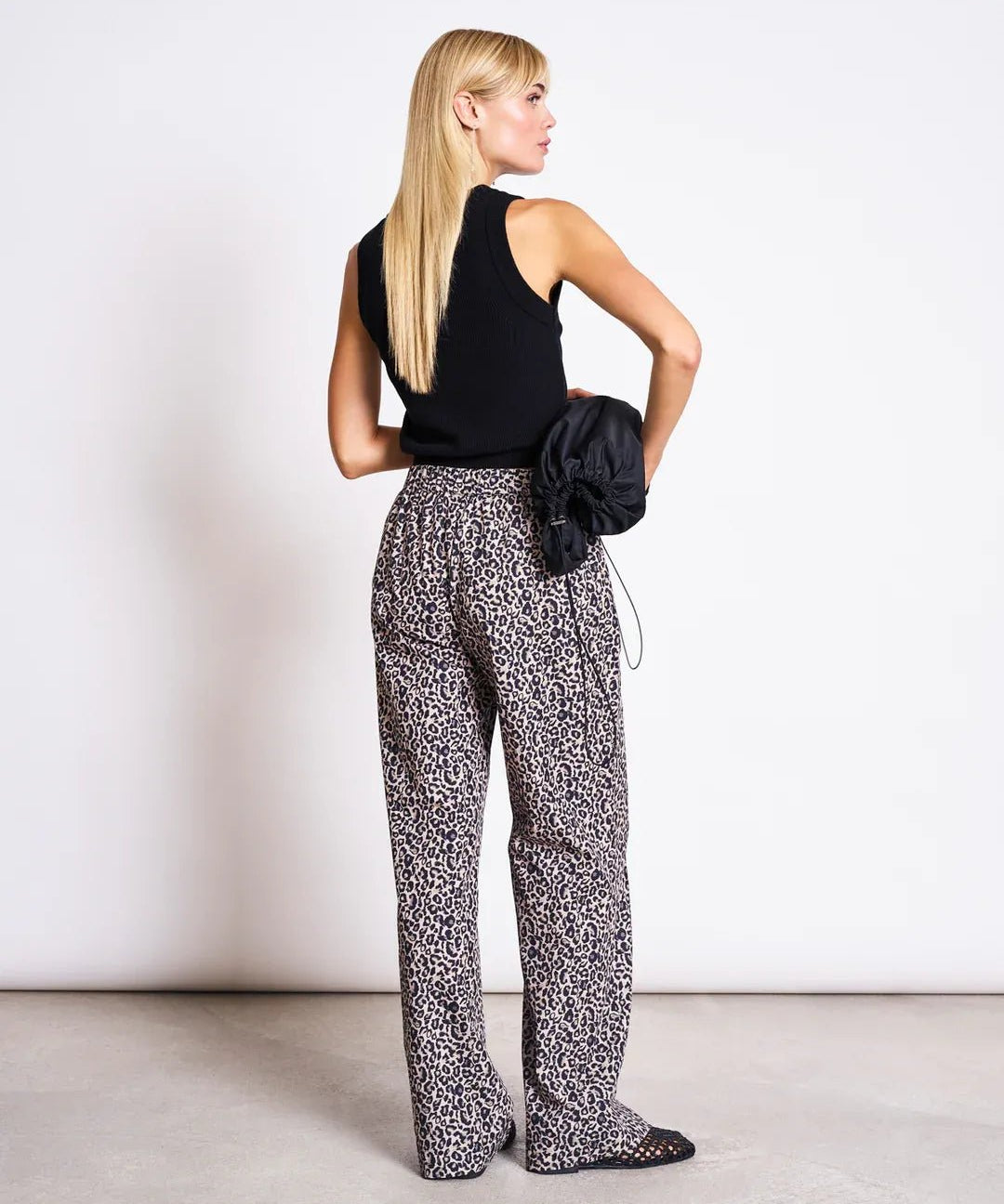 JAN ‘N JUNE - SOBY Baumwollhose • Leo Print - ROSA ECK Concept Store