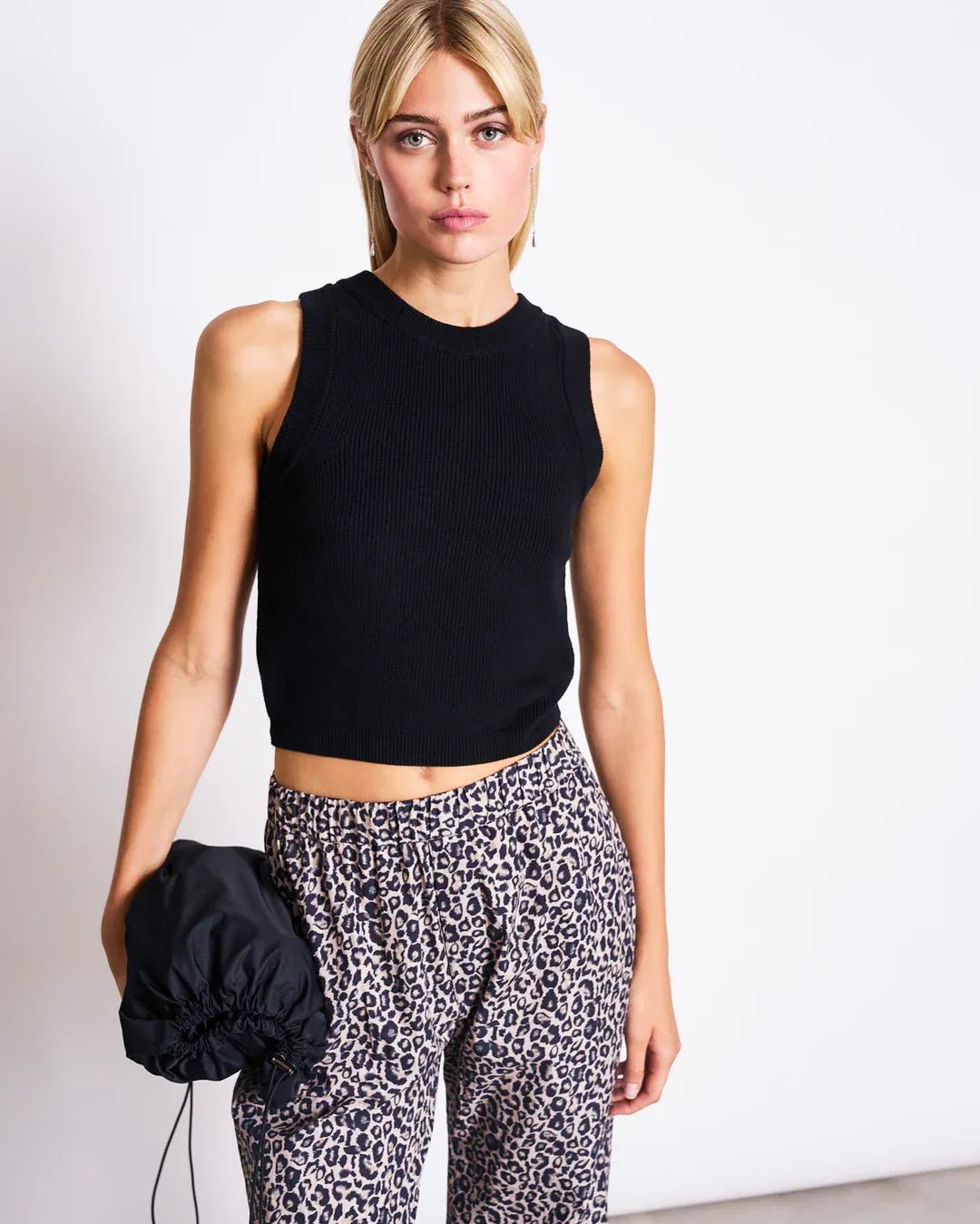 JAN ‘N JUNE - SOBY Baumwollhose • Leo Print - ROSA ECK Concept Store