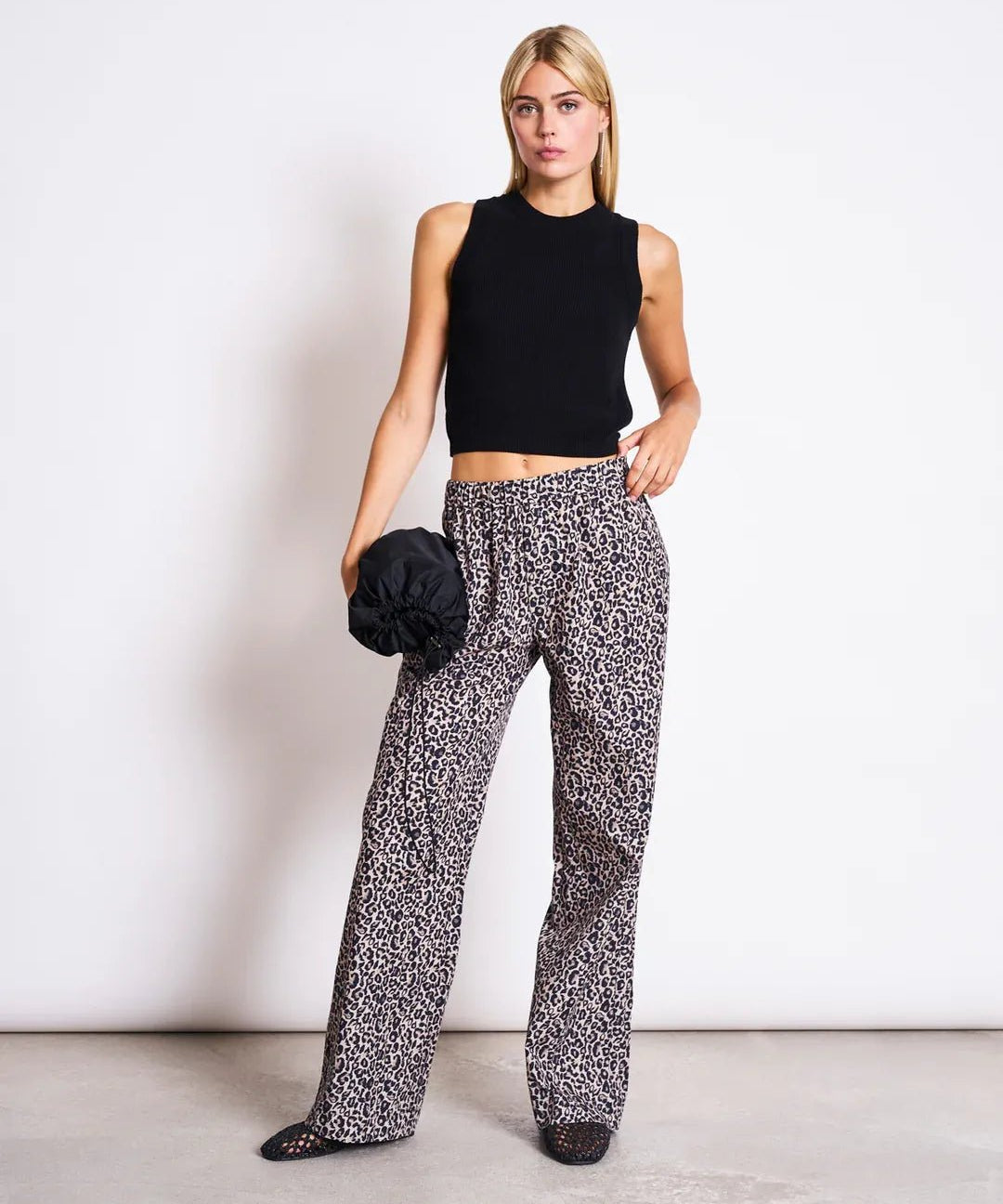 JAN ‘N JUNE - SOBY Baumwollhose • Leo Print - ROSA ECK Concept Store