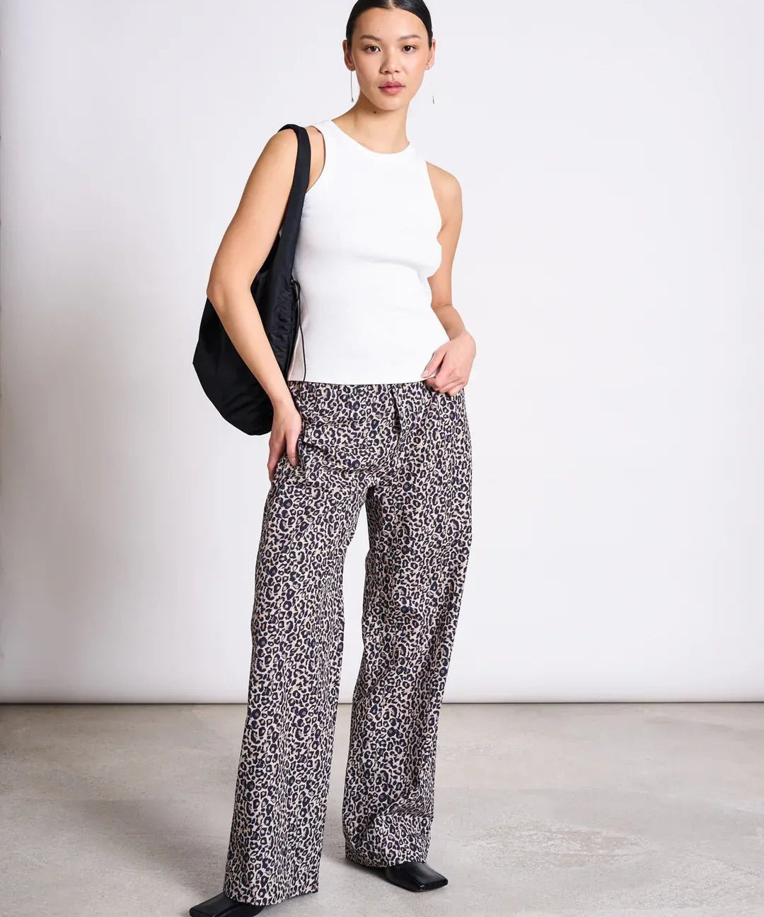 JAN ‘N JUNE - SOBY Baumwollhose • Leo Print - ROSA ECK Concept Store