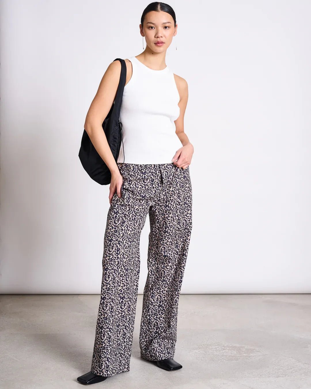 JAN ‘N JUNE - SOBY Baumwollhose • Leo Print - ROSA ECK Concept Store