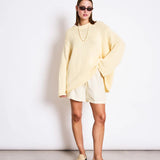 JAN ’N JUNE - SONA Jumper • Buttermilk - Pullover - ROSA ECK