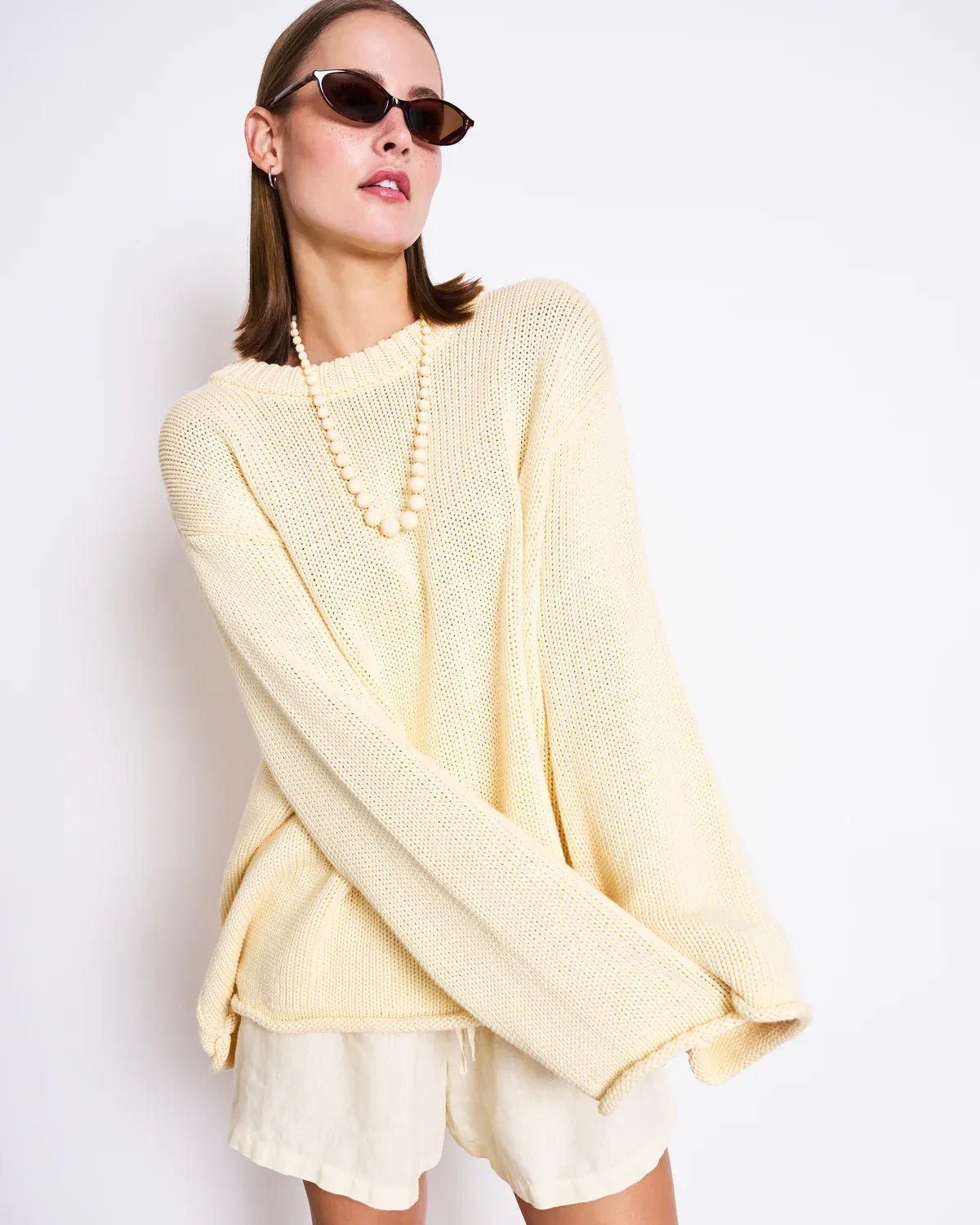 JAN ’N JUNE - SONA Jumper • Buttermilk - Pullover - ROSA ECK