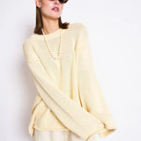 JAN ’N JUNE - SONA Jumper • Buttermilk - Pullover - ROSA ECK
