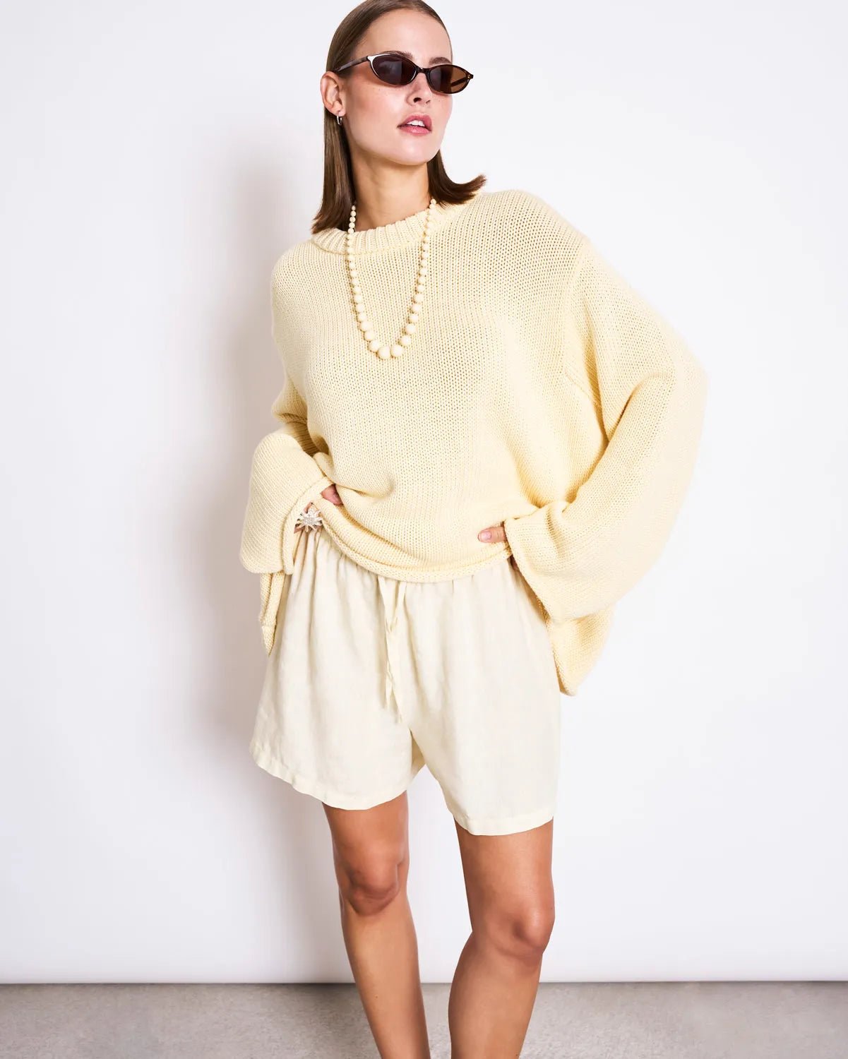 JAN ’N JUNE - SONA Jumper • Buttermilk - Pullover - ROSA ECK