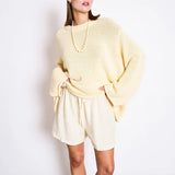 JAN ’N JUNE - SONA Jumper • Buttermilk - Pullover - ROSA ECK