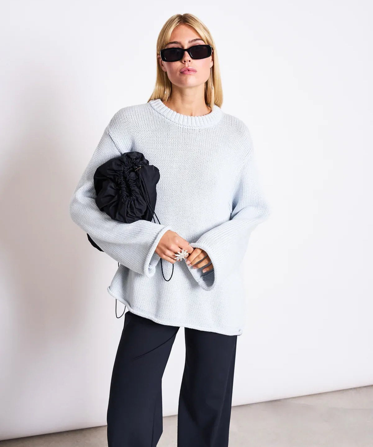 JAN 'N JUNE - SONA Jumper • Ice Blue - ROSA ECK