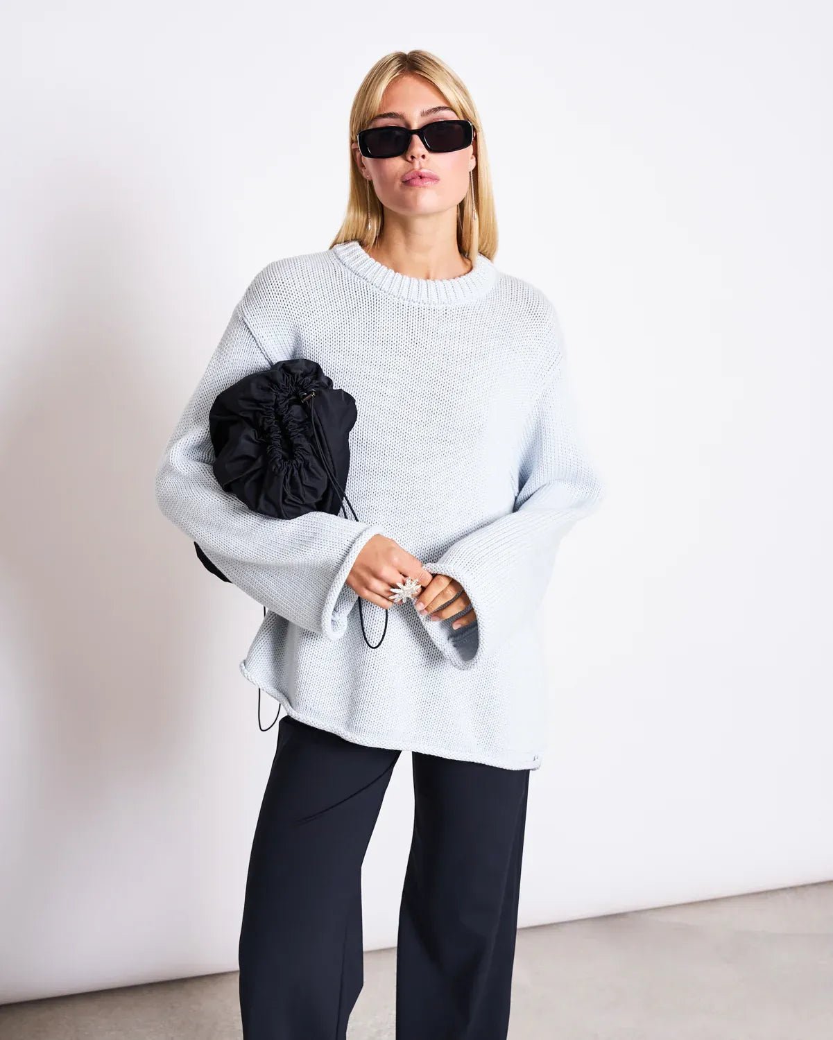 JAN 'N JUNE - SONA Jumper • Ice Blue - ROSA ECK