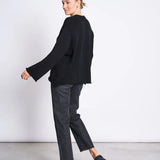 JAN ’N JUNE - SONA Strickpullover • Black - ROSA ECK