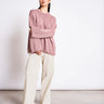 JAN ’N JUNE - SONA Strickpullover • Mauve - ROSA ECK