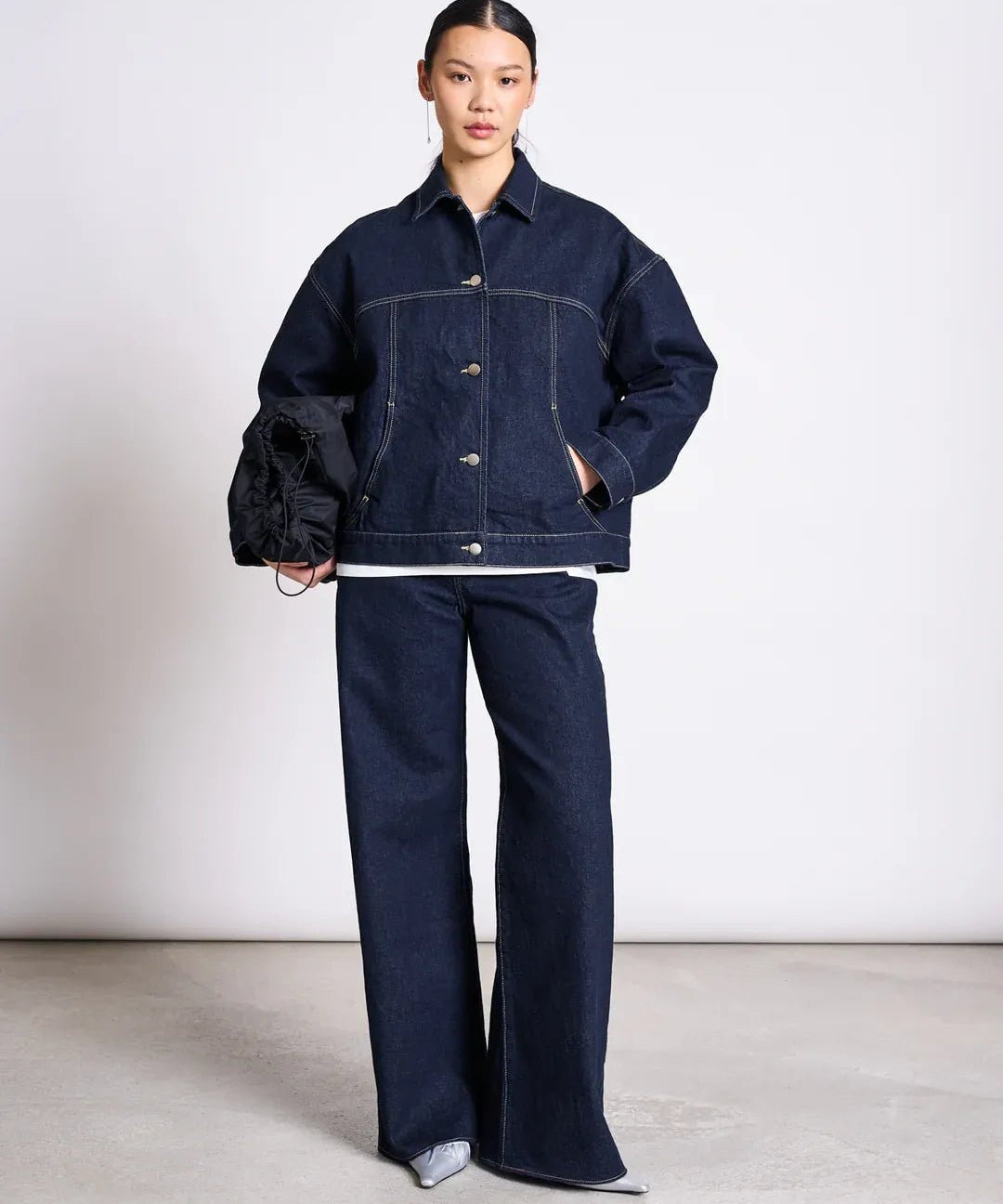 JAN ‘N JUNE - VILME Jeansjacke Relaxed • Dunkelblau - Jacke - ROSA ECK Concept Store