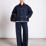 JAN ‘N JUNE - VILME Jeansjacke Relaxed • Dunkelblau - Jacke - ROSA ECK Concept Store