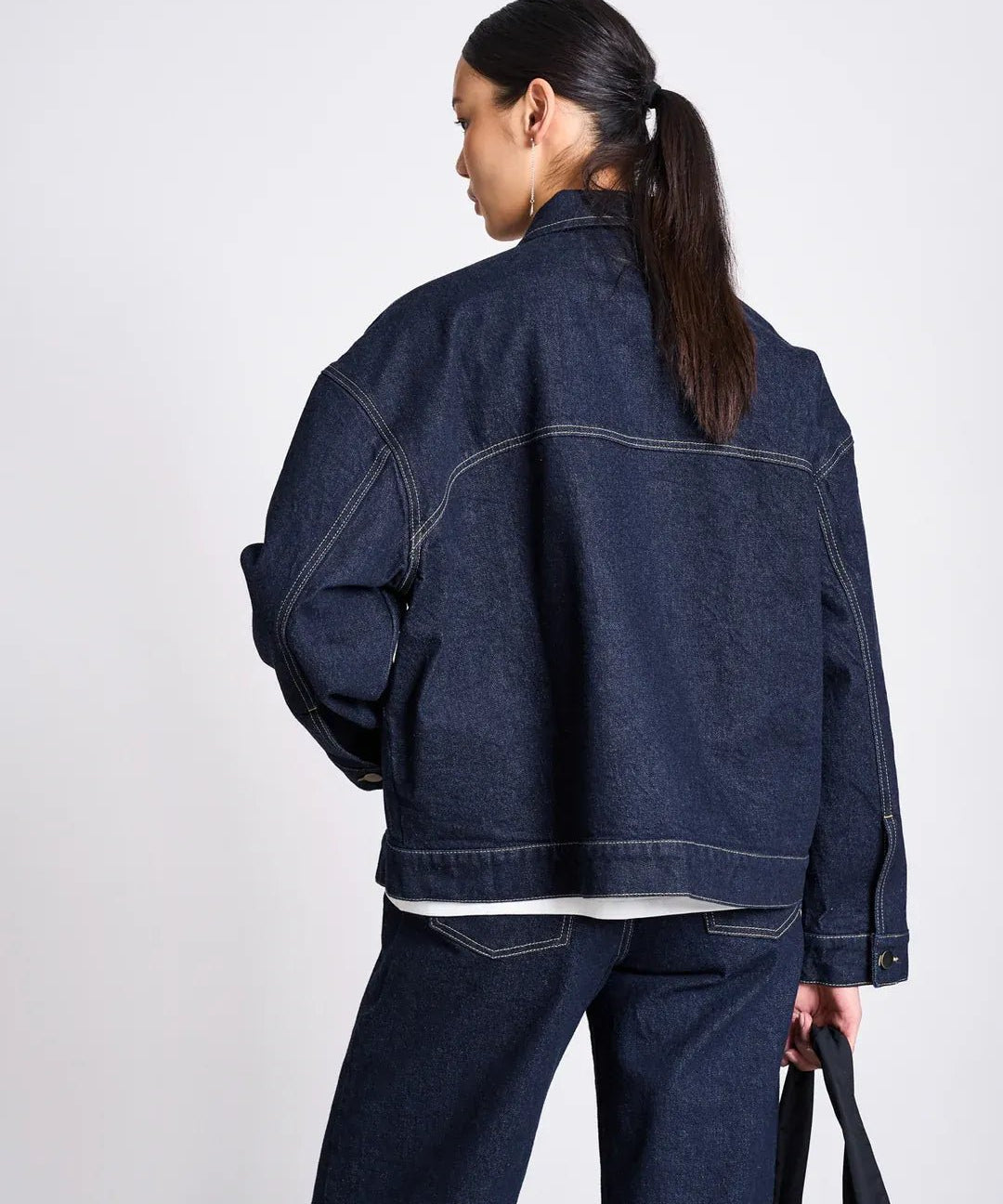 JAN ‘N JUNE - VILME Jeansjacke Relaxed • Dunkelblau - Jacke - ROSA ECK Concept Store