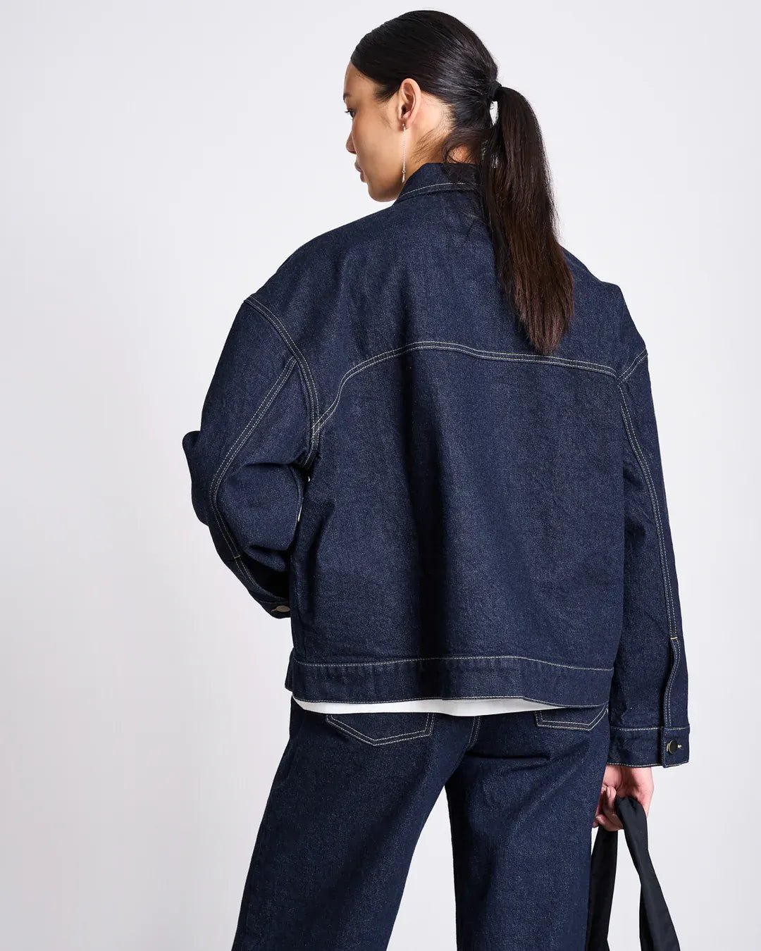 JAN ‘N JUNE - VILME Jeansjacke Relaxed • Dunkelblau - Jacke - ROSA ECK Concept Store