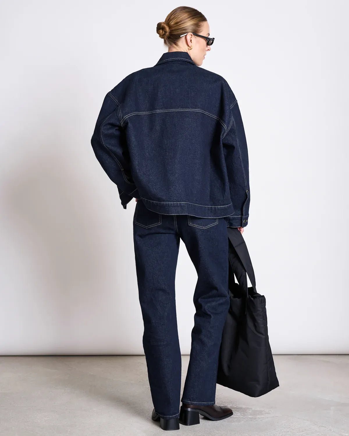 JAN ‘N JUNE - VILME Jeansjacke Relaxed • Dunkelblau - Jacke - ROSA ECK Concept Store