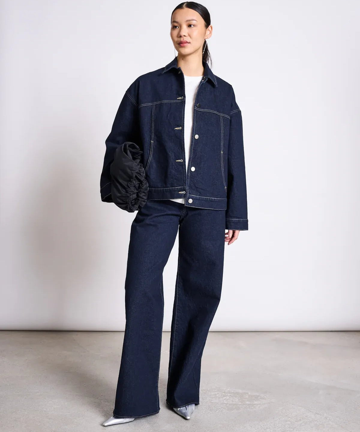 JAN ‘N JUNE - VILME Jeansjacke Relaxed • Dunkelblau - Jacke - ROSA ECK Concept Store