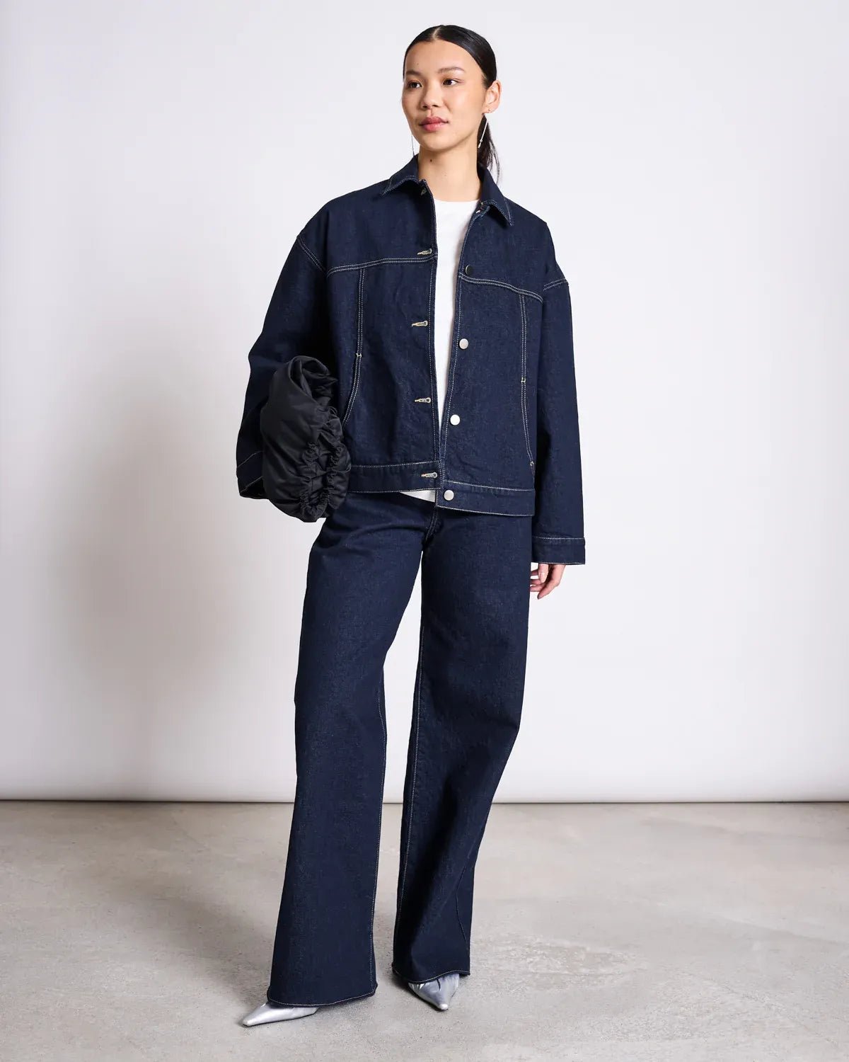 JAN ‘N JUNE - VILME Jeansjacke Relaxed • Dunkelblau - Jacke - ROSA ECK Concept Store