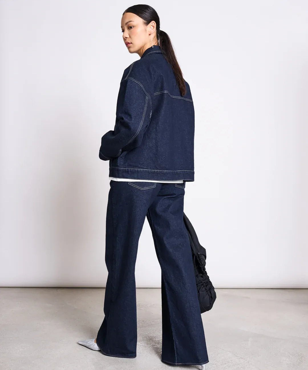 JAN ‘N JUNE - VILME Jeansjacke Relaxed • Dunkelblau - Jacke - ROSA ECK Concept Store