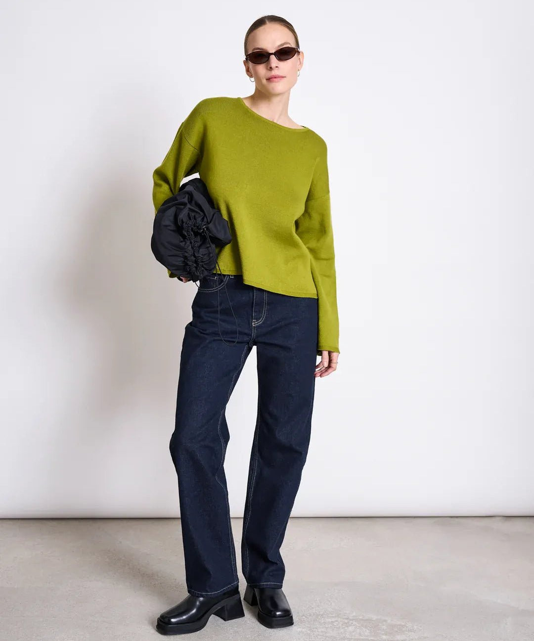 JAN ‘N JUNE - WILLIAMSBURG Strickpullover • Mossy Pear - ROSA ECK Concept Store