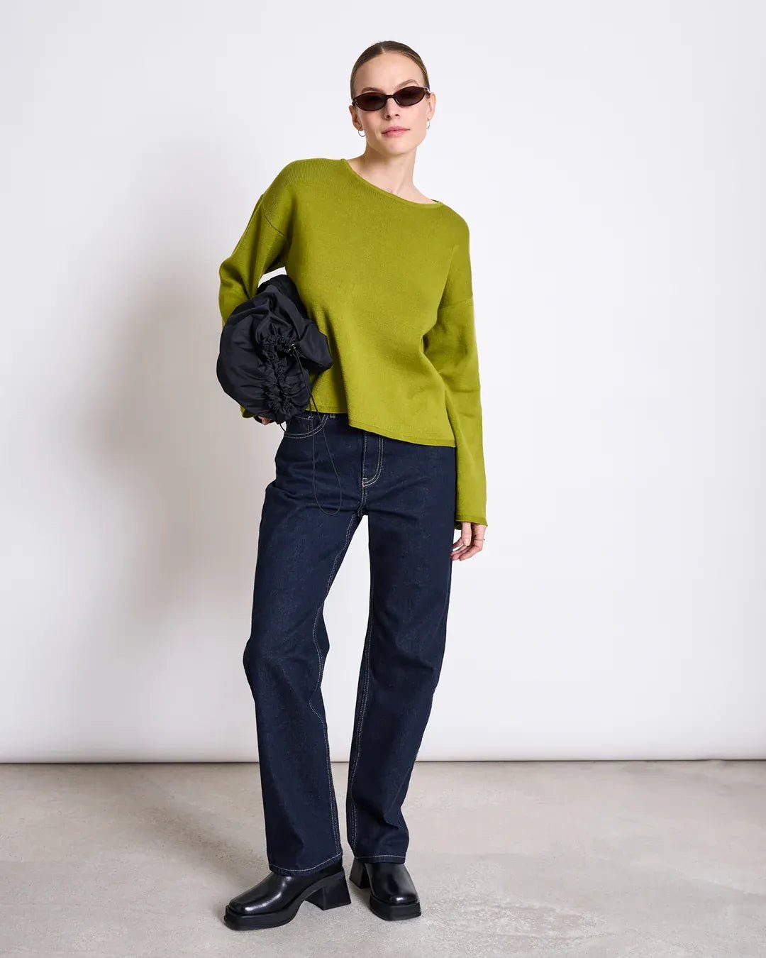 JAN ‘N JUNE - WILLIAMSBURG Strickpullover • Mossy Pear - ROSA ECK Concept Store