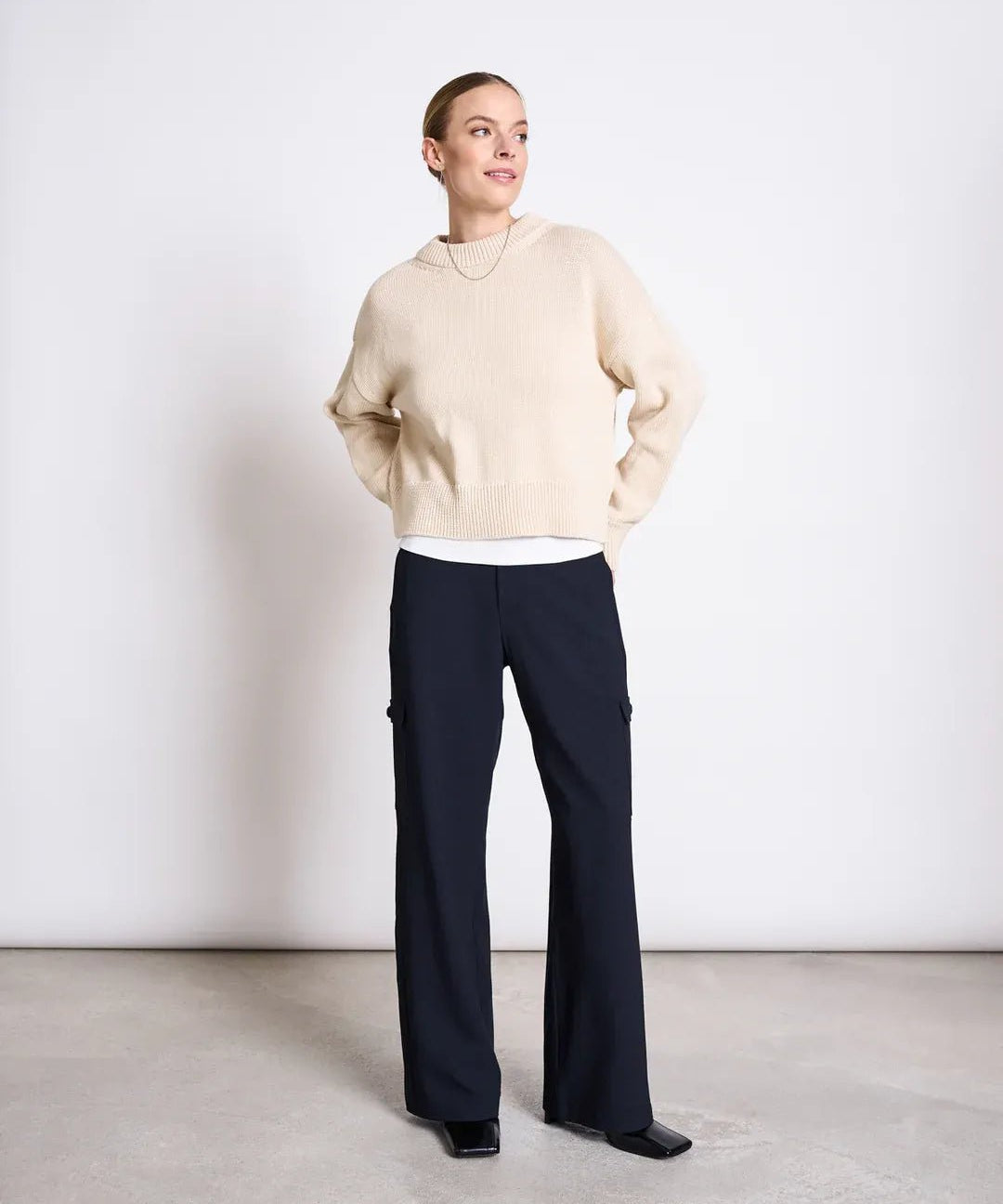 JAN ‘N JUNE - YAGMUR Jumper • Beige - Pullover - ROSA ECK Concept Store