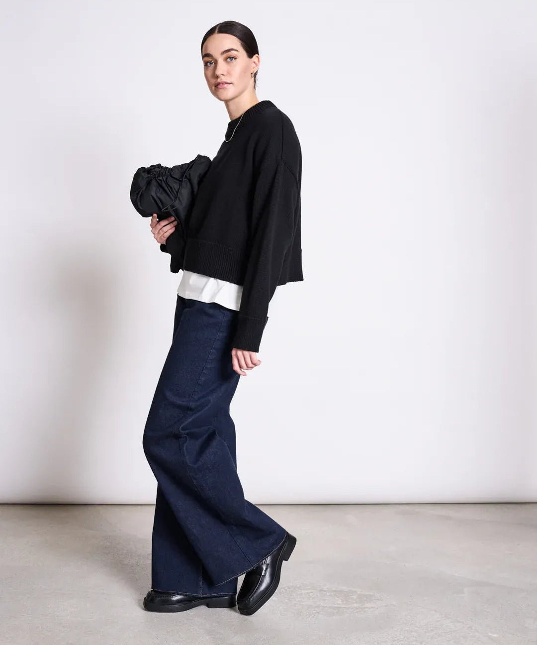 JAN ‘N JUNE - YAGMUR Jumper • Schwarz - Pullover - ROSA ECK Concept Store