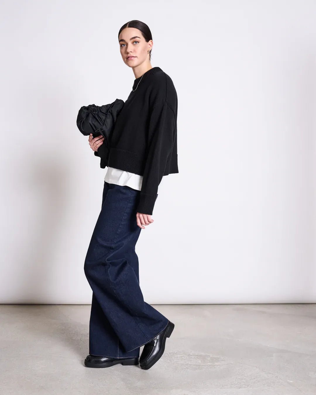 JAN ‘N JUNE - YAGMUR Jumper • Schwarz - Pullover - ROSA ECK Concept Store
