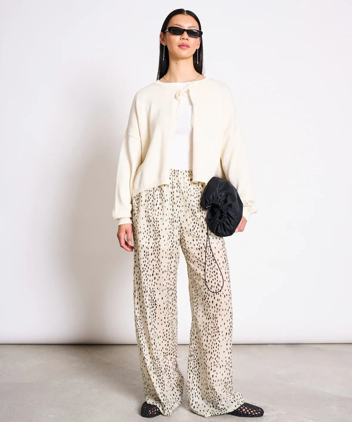 JAN ’N JUNE - ZEA Strickjacke • Offwhite - ROSA ECK