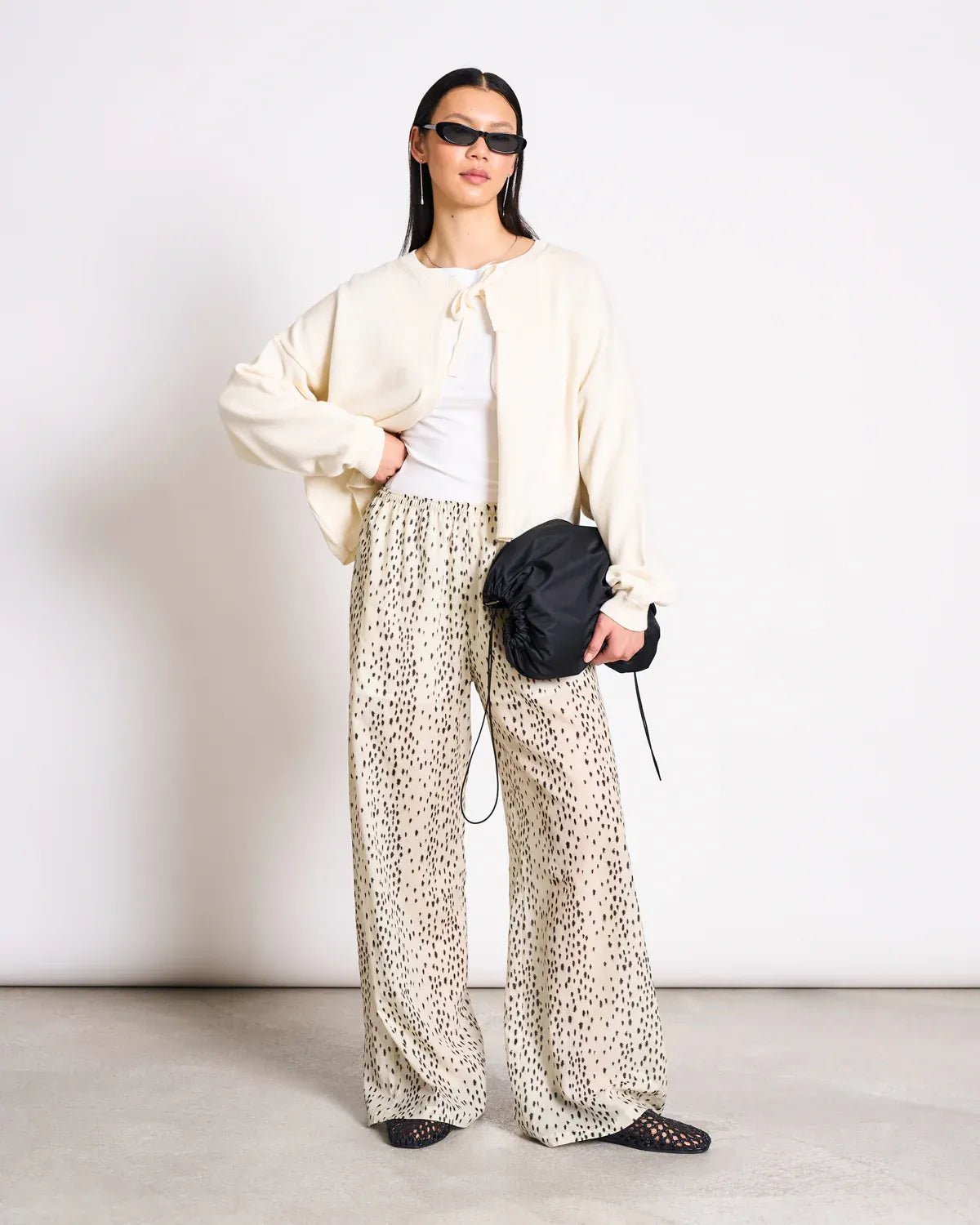 JAN ’N JUNE - ZEA Strickjacke • Offwhite - ROSA ECK