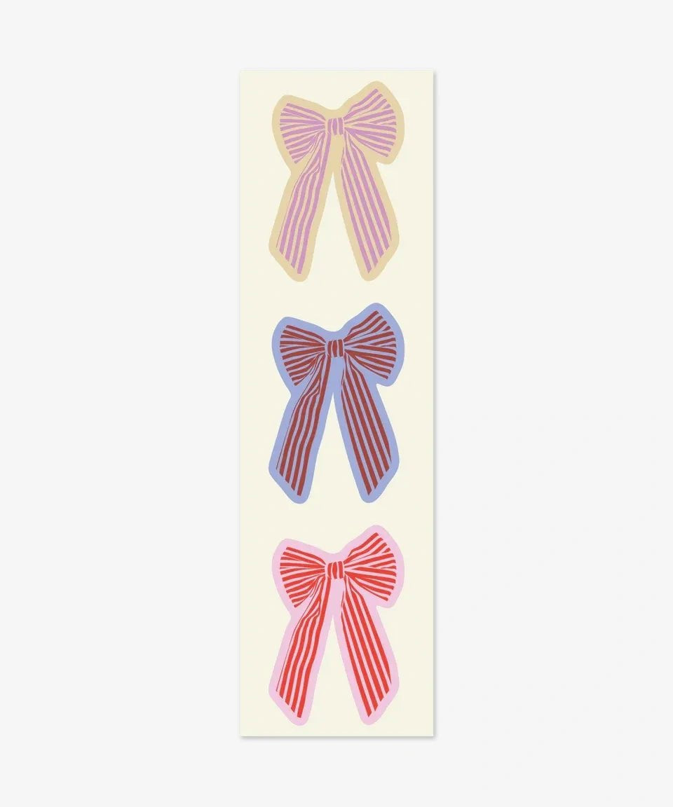 Kado Design - Aufkleber • Große Schleife - ROSA ECK