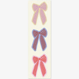 Kado Design - Aufkleber • Große Schleife - ROSA ECK