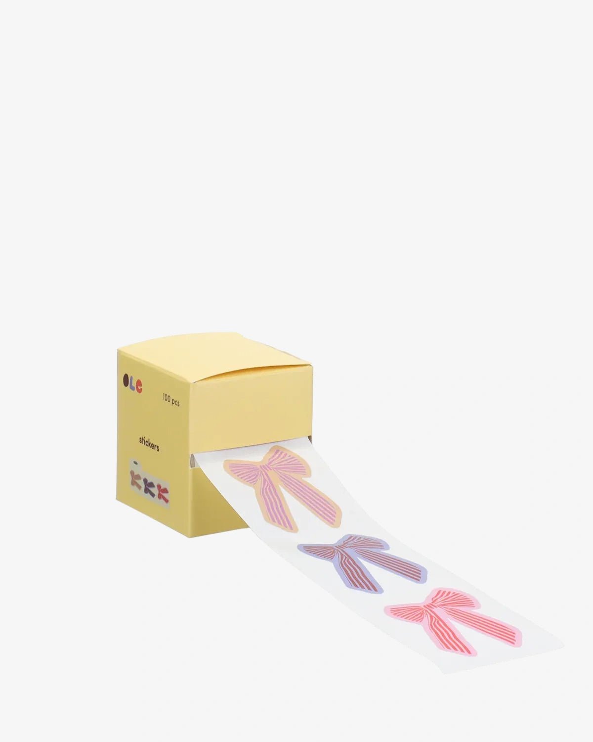 Kado Design - Aufkleber • Große Schleife - ROSA ECK