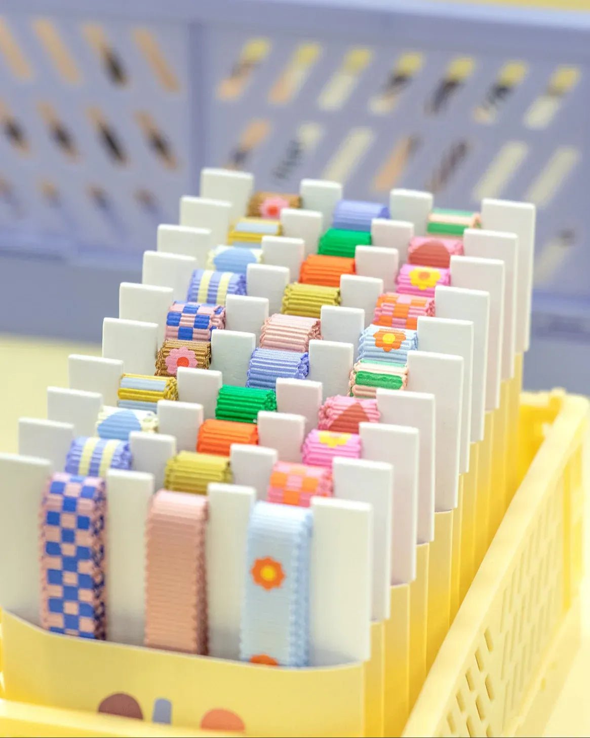 Kado Design - Geschenkband - Set • checkerboard · plain · flower - Geschenkverpackung - ROSA ECK