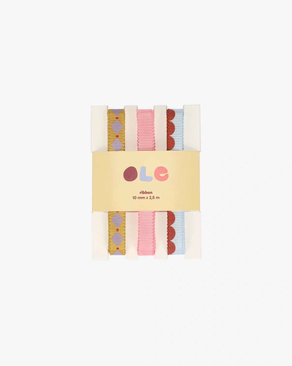 Kado Design - Geschenkband-Set • Zirkus/Wellen - ROSA ECK