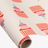 Kado Design - Geschenkpapier - Rolle • Geburtstagstorte - ROSA ECK