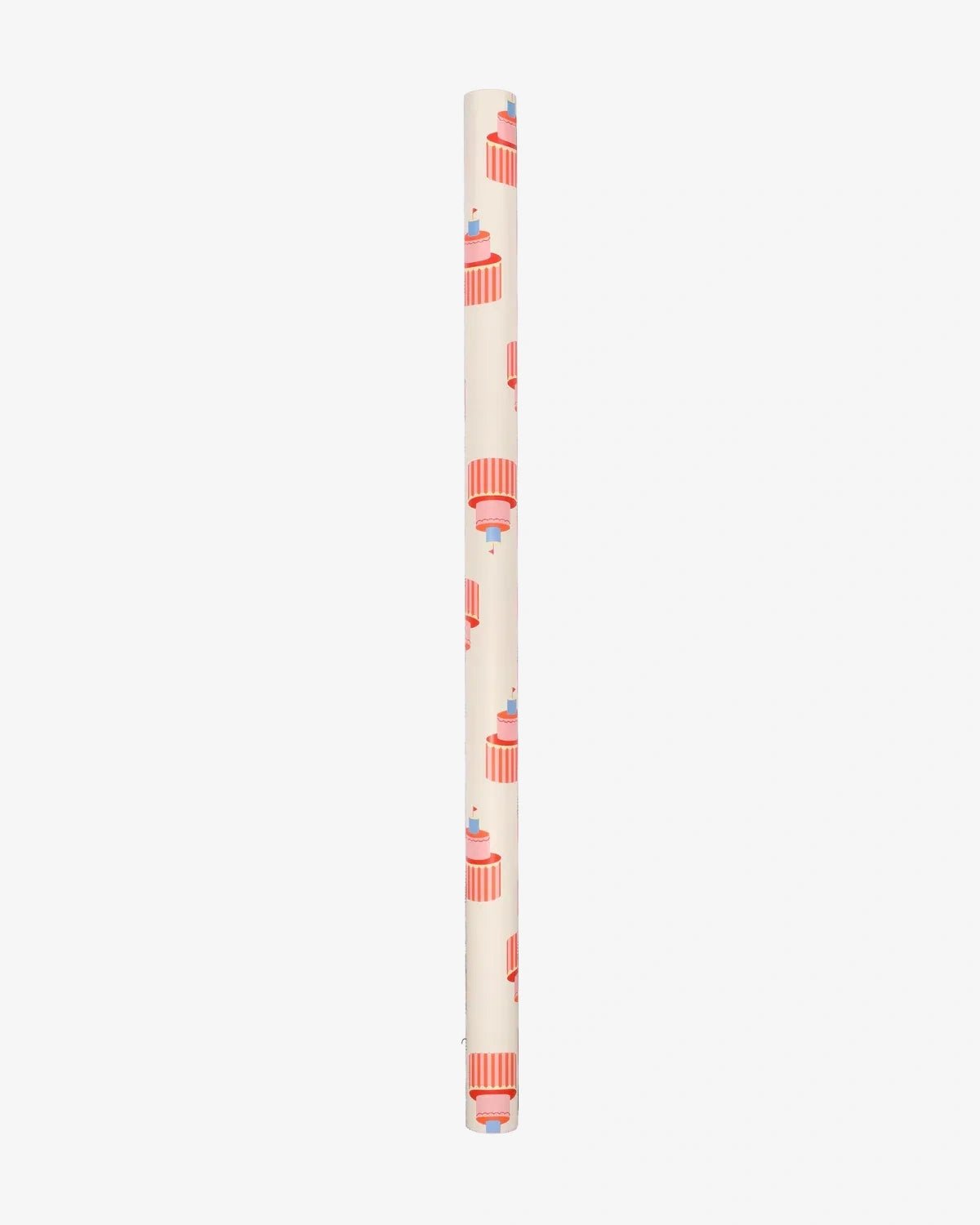 Kado Design - Geschenkpapier - Rolle • Geburtstagstorte - ROSA ECK
