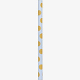 Kado Design - Geschenkpapier - Rolle • Hellblau/Curry gepunktet - ROSA ECK