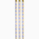 Kado Design - Geschenkpapier - Rolle • Kariert Hellblau/Buttergelb - Geschenkverpackung - ROSA ECK