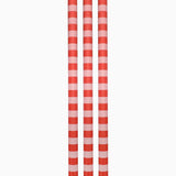 Kado Design - Geschenkpapier - Rolle • Streifen Rot/Rosa - Geschenkverpackung - ROSA ECK