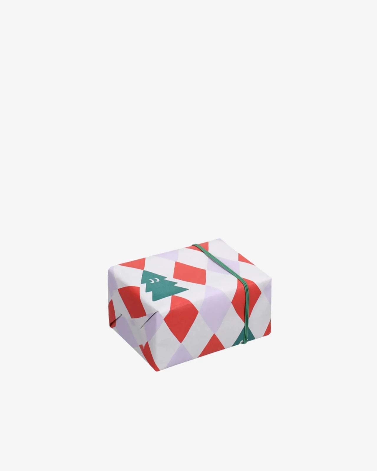 Kado Design - Geschenkpapier-Rolle • Tannenbäume (Anne Pascal) - ROSA ECK