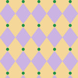 Kado Design - Geschenkpapier - Rolle • Zirkus Rosa/Gelb/Grün - ROSA ECK