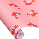 Kado Design - Geschenkpapier • Rosa mit Kraben - Motiv von Anne Pascal - Geschenkpapier - ROSA ECK Concept Store