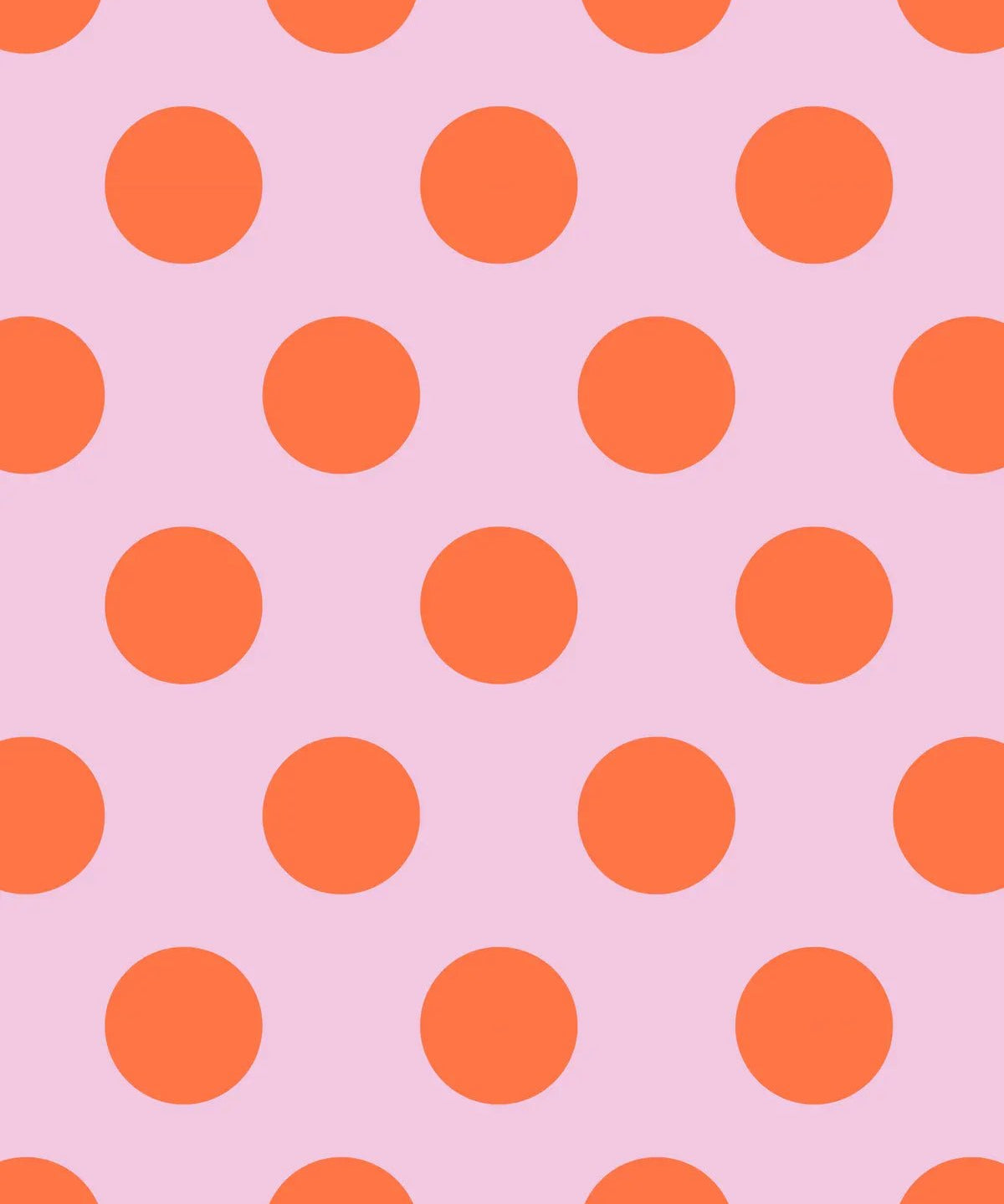 Kado Design - Geschenktüte mit Boden • Pink/Orange gepunktet (Lottie Dottie) - ROSA ECK