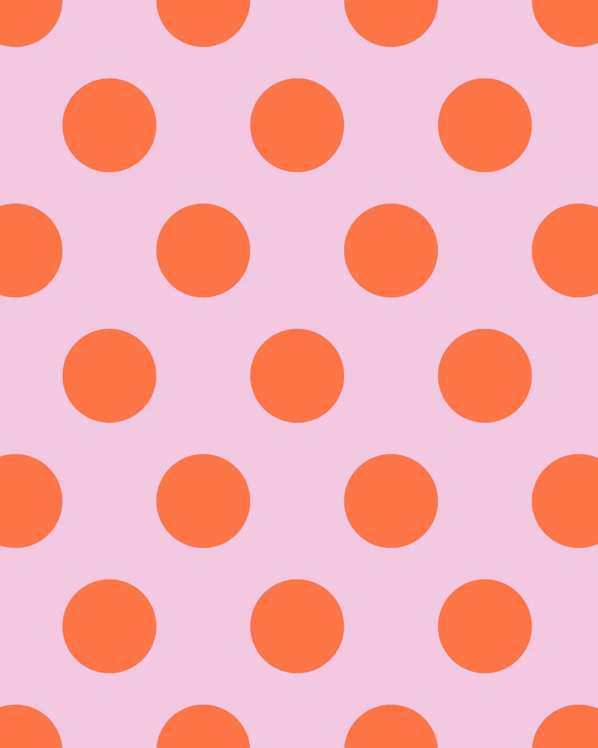 Kado Design - Geschenktüte mit Boden • Pink/Orange gepunktet (Lottie Dottie) - ROSA ECK